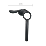 Вибрирующее кольцо 3см с подхватом мошонки Pretty Love Osmond BI-210169