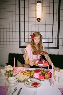 Бант "Мэри" красный