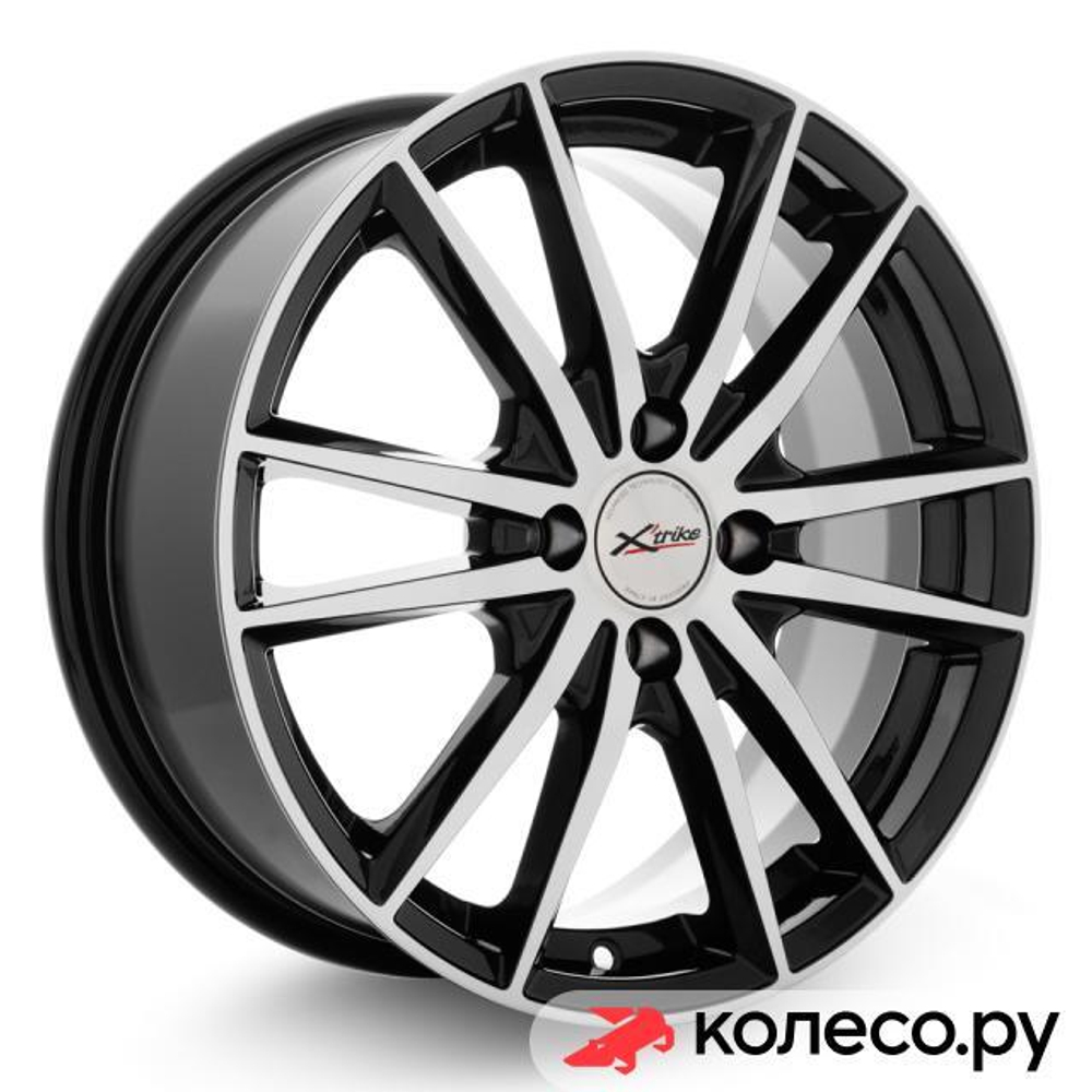 X-129 6.5x16/4*98 D58.5 ET35 BK/FP