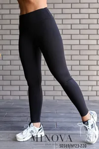 Лосины 23-220-черный Minova