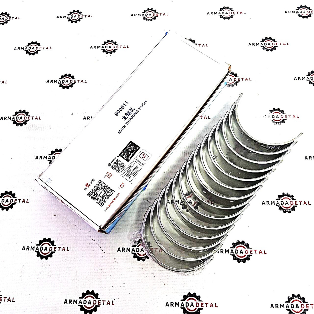 Набор коренных вкладышей ДВС Bull | 1002004109 | WEICHAI