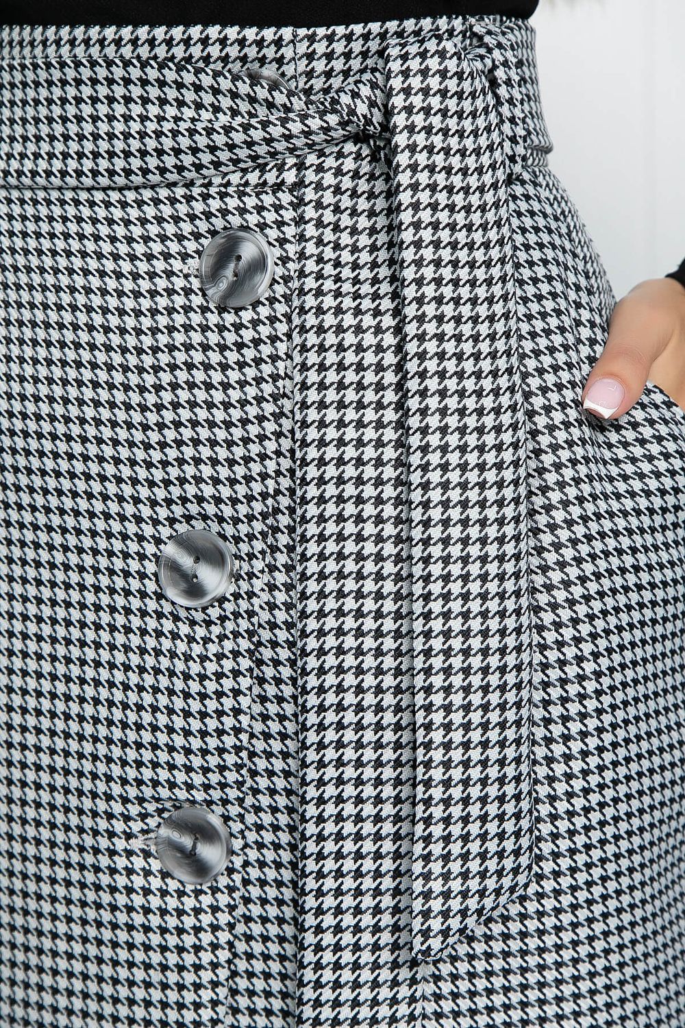 Юбка Осень в Париже (серая) Ю10981 LT Collection