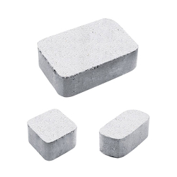 Тротуарная плитка КЛАССИКО - Стоунмикс Белый, комплект из 3 видов плит