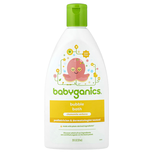 Babyganics, Жемчужная ванна, ромашка и вербена, 591 мл (20 жидк. унц.)