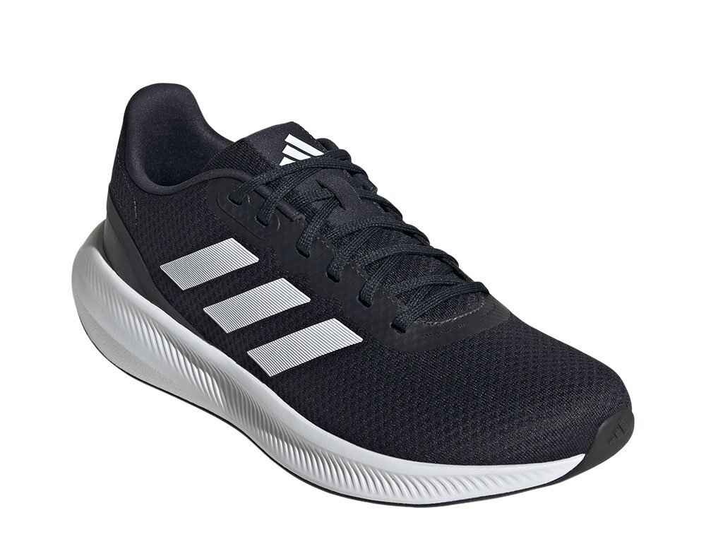 Кроссовки для бега мужские adidas Runfalcon 3.0 M Черно-Белый