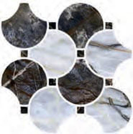 Мозаика SERENADE MOSAICO CIRCLE BLUE