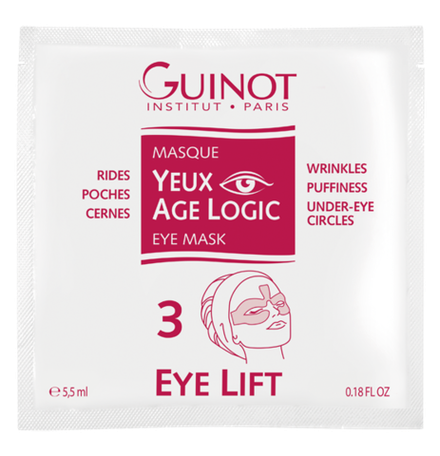 Guinot Маска Masque Yeux Age Logic, 4 саше x 5.5 мл