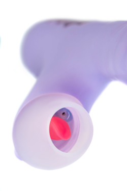 Вибратор с функцией Up&Down JOS SPINNY, силикон, фиолетовый, 23 см