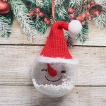 Ёлочное украшение «Снеговик» 8 см