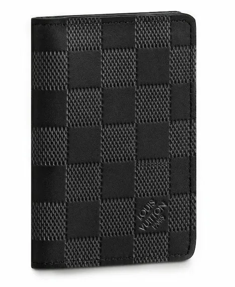Карманный органайзер Louis Vuitton темно-серый
