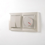 Рамка на 3 поста Snabb basic (слоновая кость)