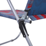 Кресло складное с подлокотниками Джинс 1608-RGR, 55*71*95 см, ДоброСад