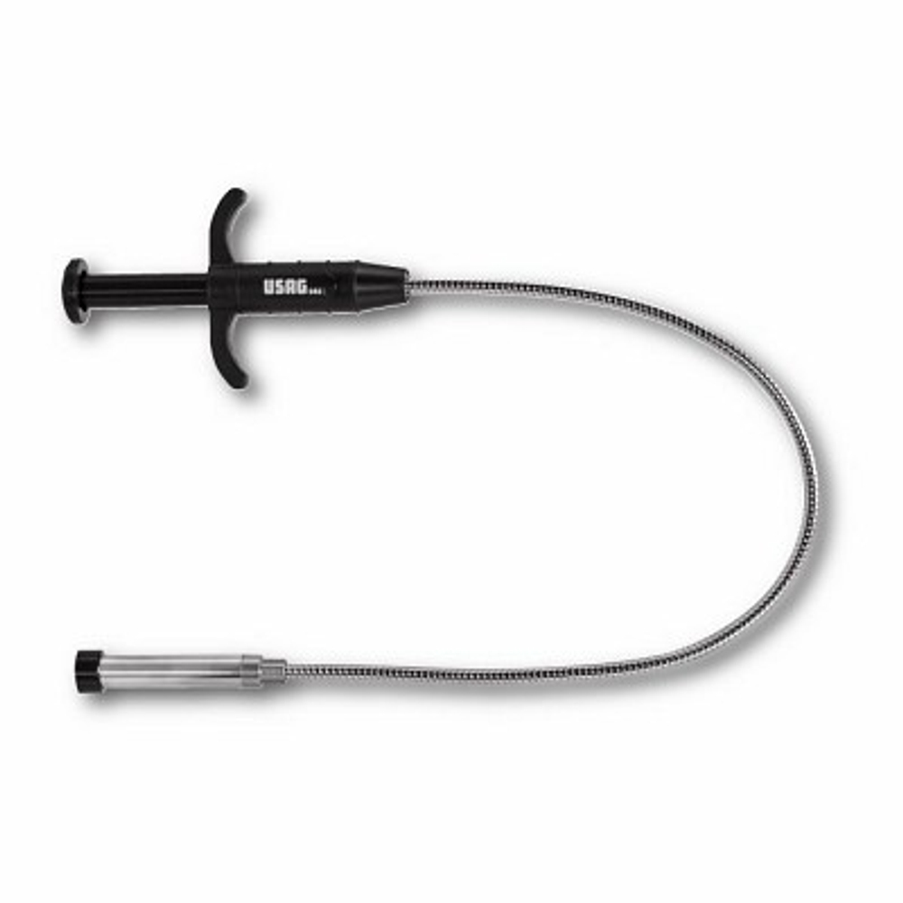 046 L Гибкий магнитный пинцет с четырьмя захватами и led подсветкой, длина 670 мм, USAG (Италия)