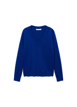 Пуловер из трикотажа