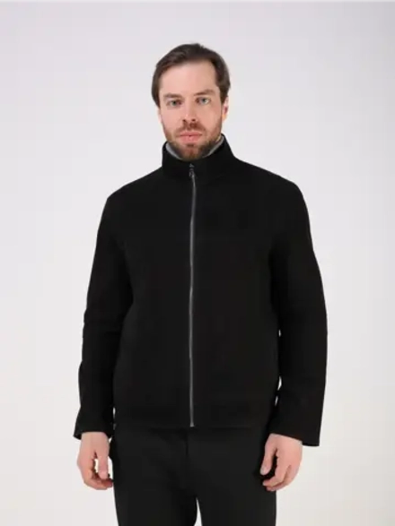 Кожаная куртка демисезонная замшевая двухсторонняя