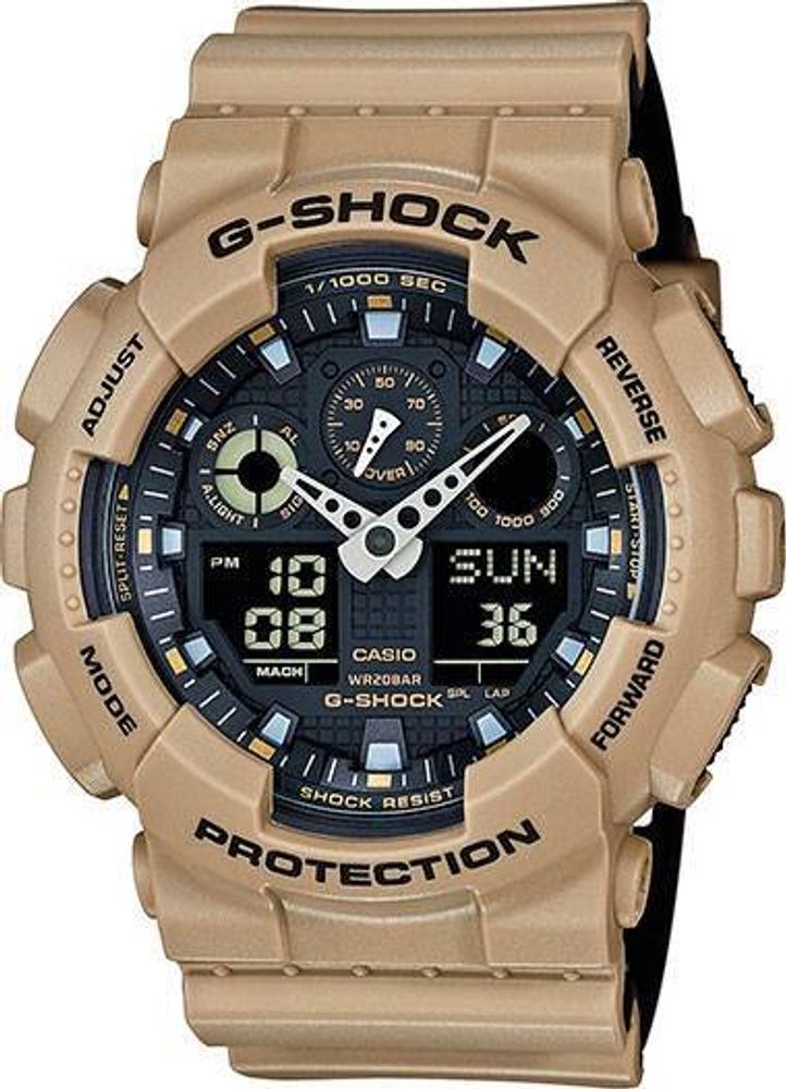 Мужские наручные часы Casio G-Shock GA-100L-8A