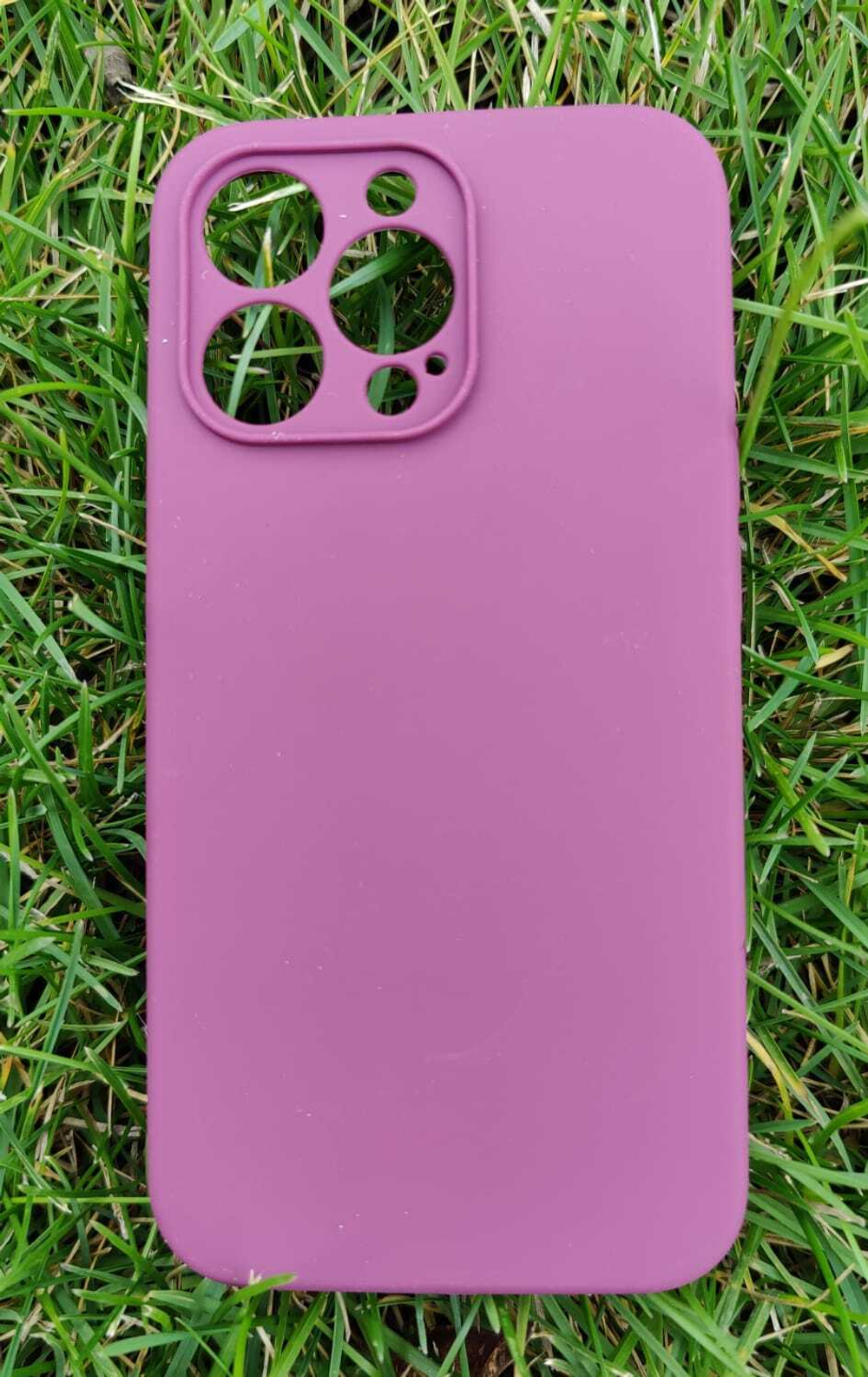 Чехол Silicone Cese на iPhone 13 Pro Max (Maroon) без логотипа