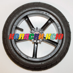 Колесо для детской коляски №007075 надув 12дюймов 47-203 12 1/2х1,75х2 1/4 с тормозной шестеренкой (Verdi pepe eco)