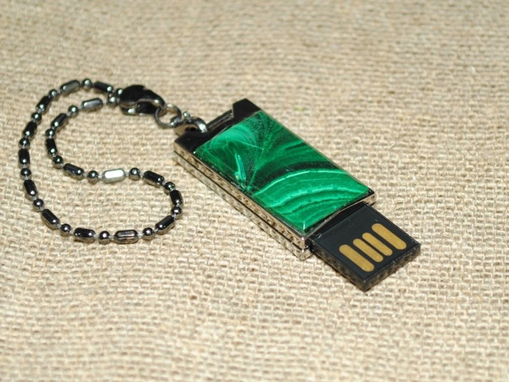 USB-флэшка 16Gb (малахит)