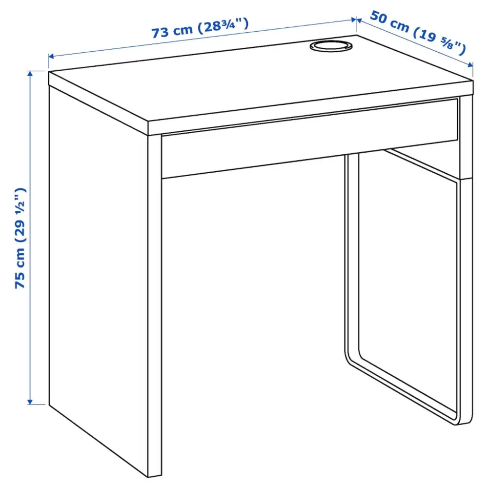 Детский стол и стул - IKEA MICKE/DAGNAR, белый, Микке/Дагнар ИКЕА