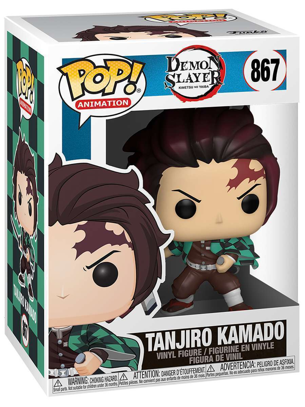 Фигурка Funko POP! Animation Demon Slayer Tanjiro Kamado (867) 49010