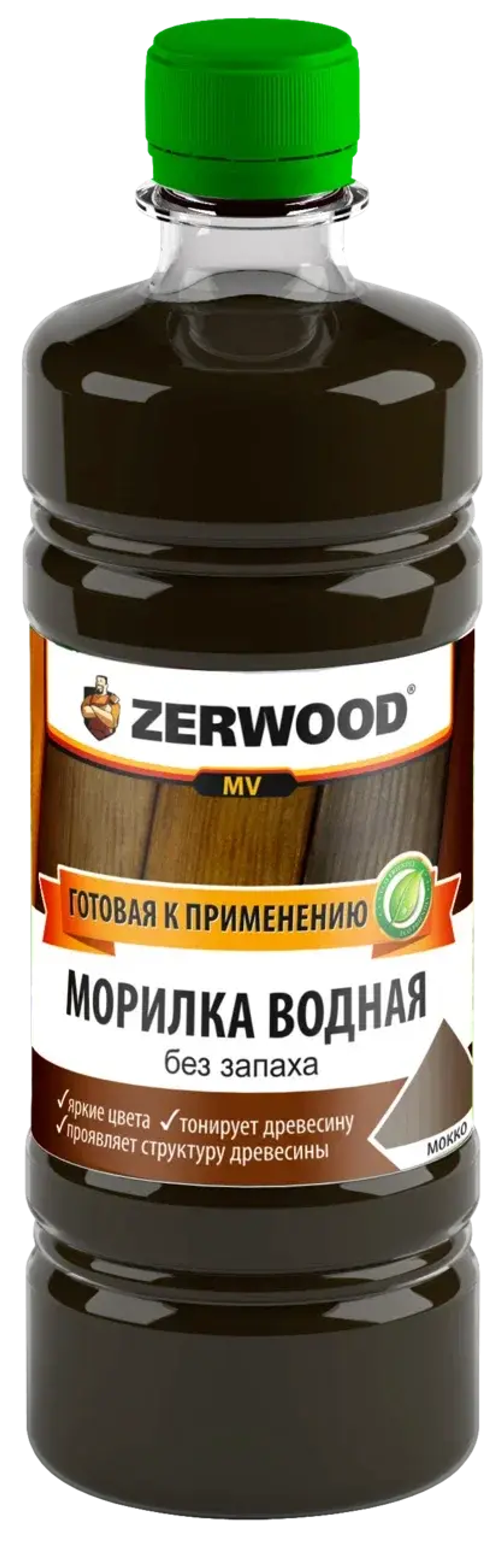 ZERWOOD MV Морилка водная Мокко 0,5л (ИжСинтез)