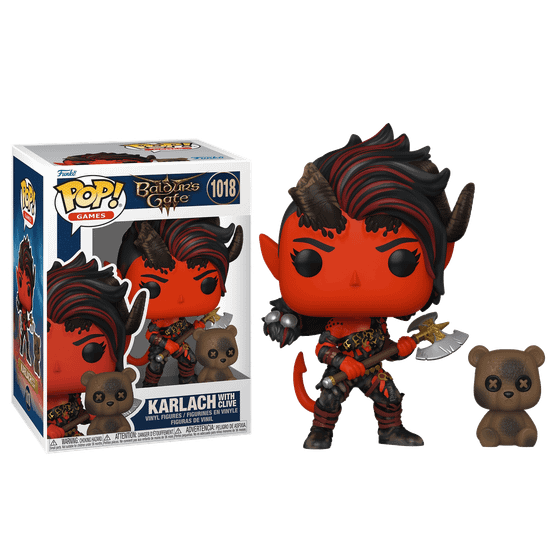 Фигурка Funko POP! Games: Baldur’s Gate — Karlach with Clive (№1018) 84957