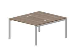 Составной стол Polo на 2 рабочих места 1380х1566х750мм (4 громмета)