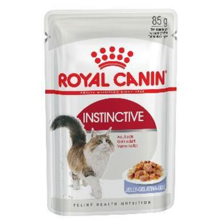 Royal Canin 85г пауч Instinctive Влажный корм для взрослых кошек (желе)