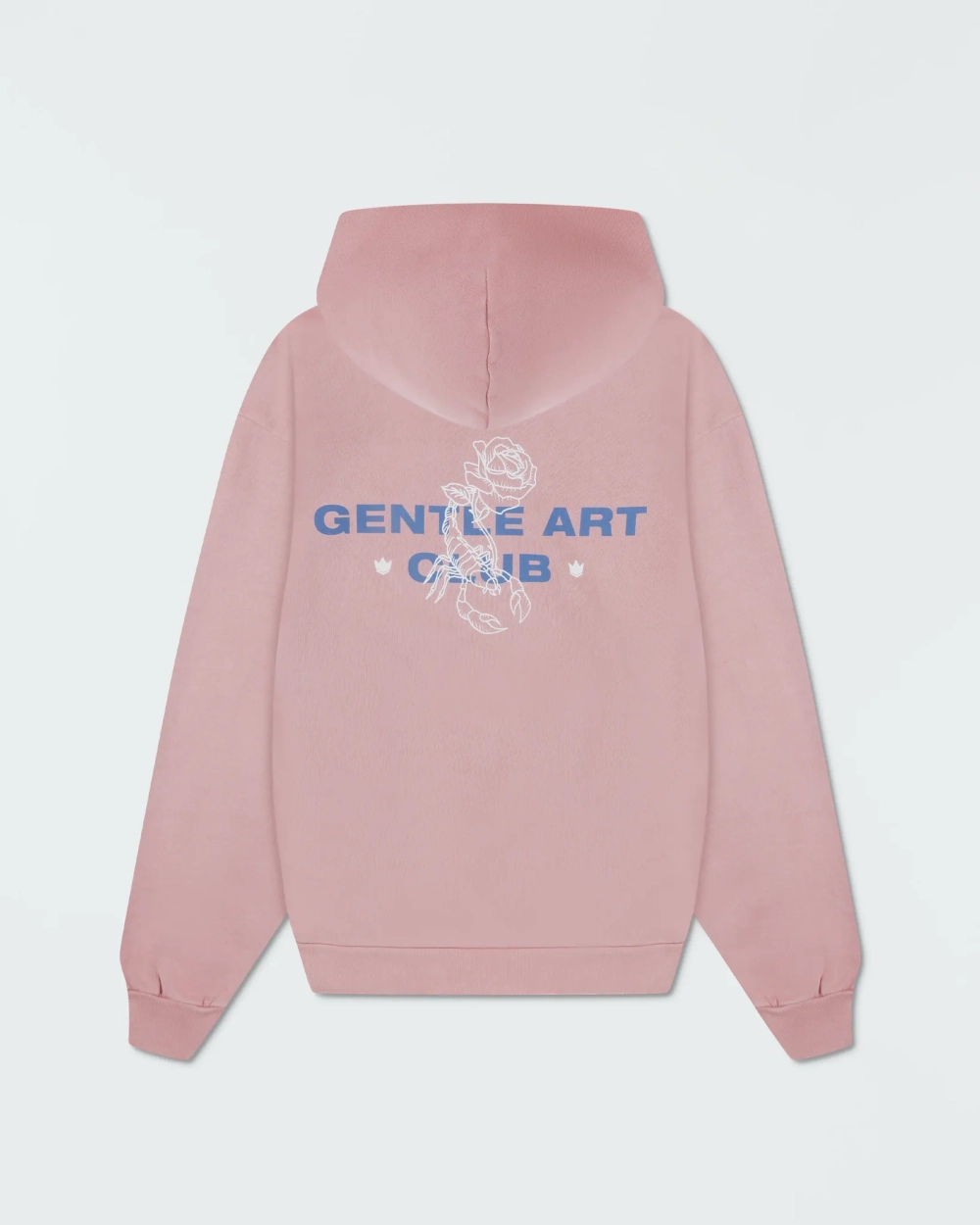 Худи KINGZ Gentle Art Club - Muted Pink