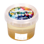 Слайм 90гр. с золотыми блестками (Стекло)