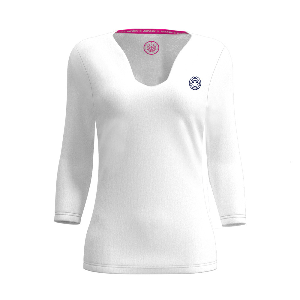 Одежда для тенниса , Футболка с рукавом BIDI BADU  .