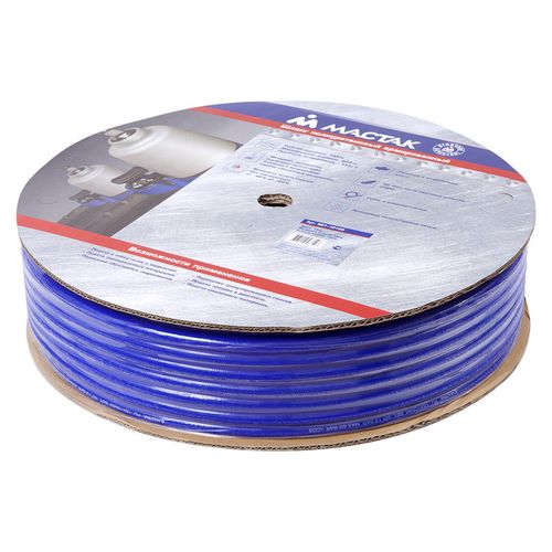 МАСТАК (681-10100) Шланг пневматический высокого давления 10х15 мм, бухта 100 м, полиуретановый