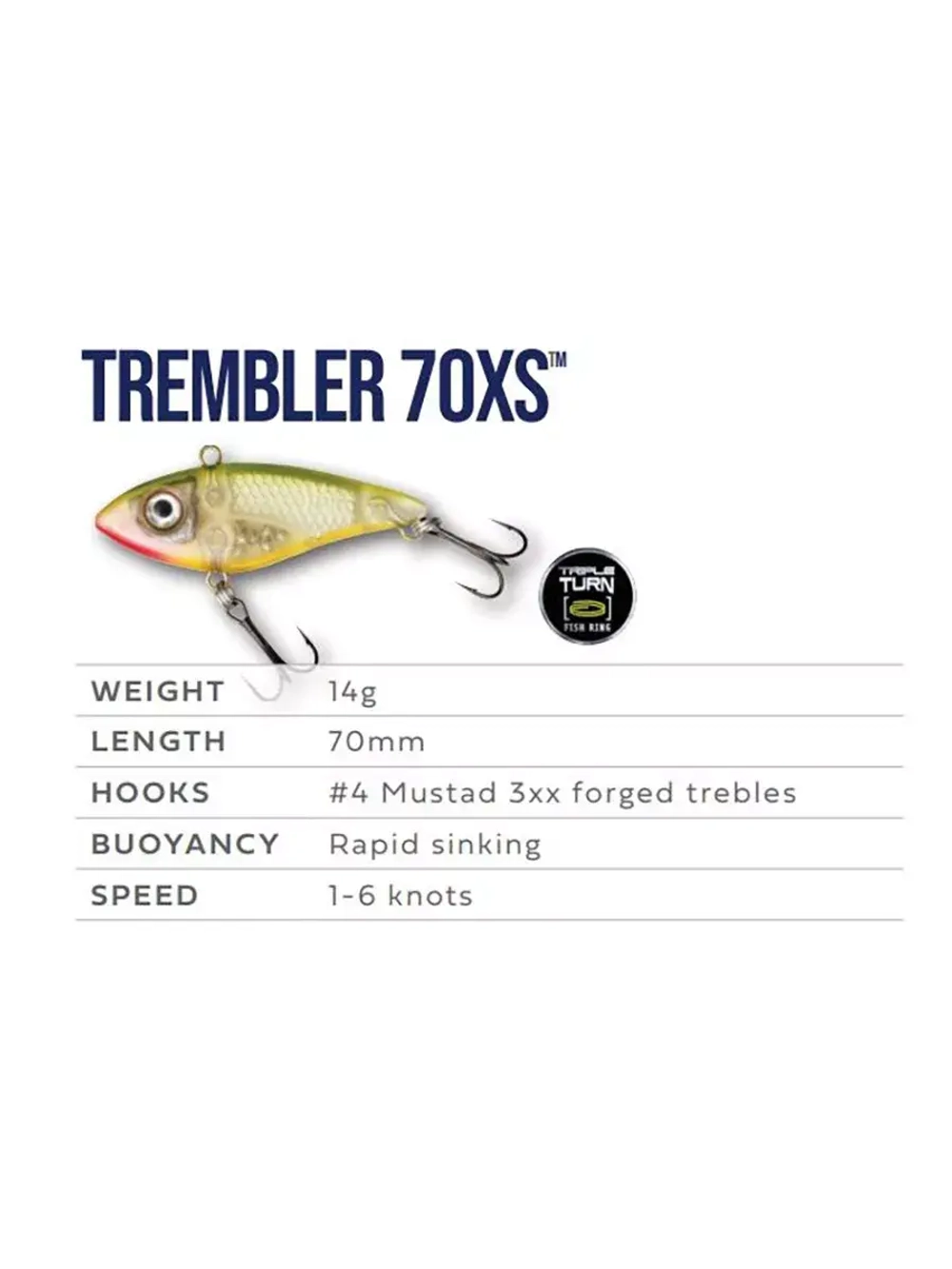 Воблер для зимней рыбалки Halco Trembler