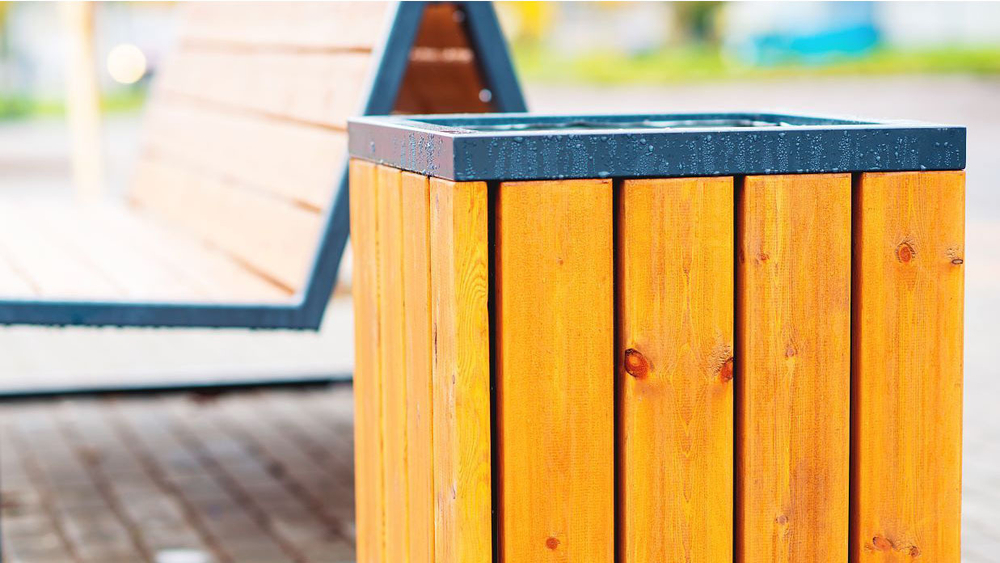 Урна 450х450х600мм SK00008