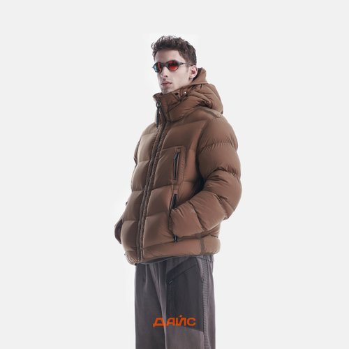 Пуховик мужской Krakatau Rook Hooded Puffer Jacket артикул:Qm559-820 - купить в магазине Дайс