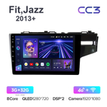 Teyes CC3 10,2"для Honda Fit, Jazz 2013+ (прав)