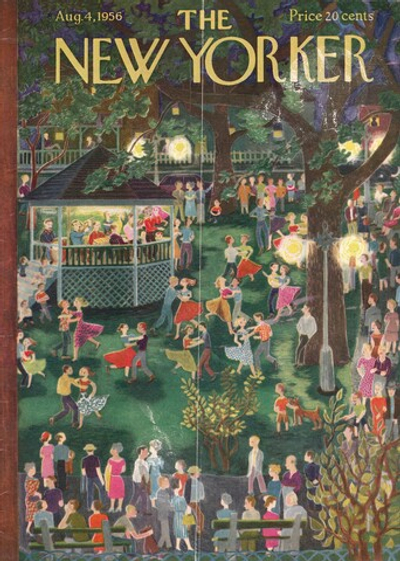 Журнал The New Yorker 04-08-1956, обложка