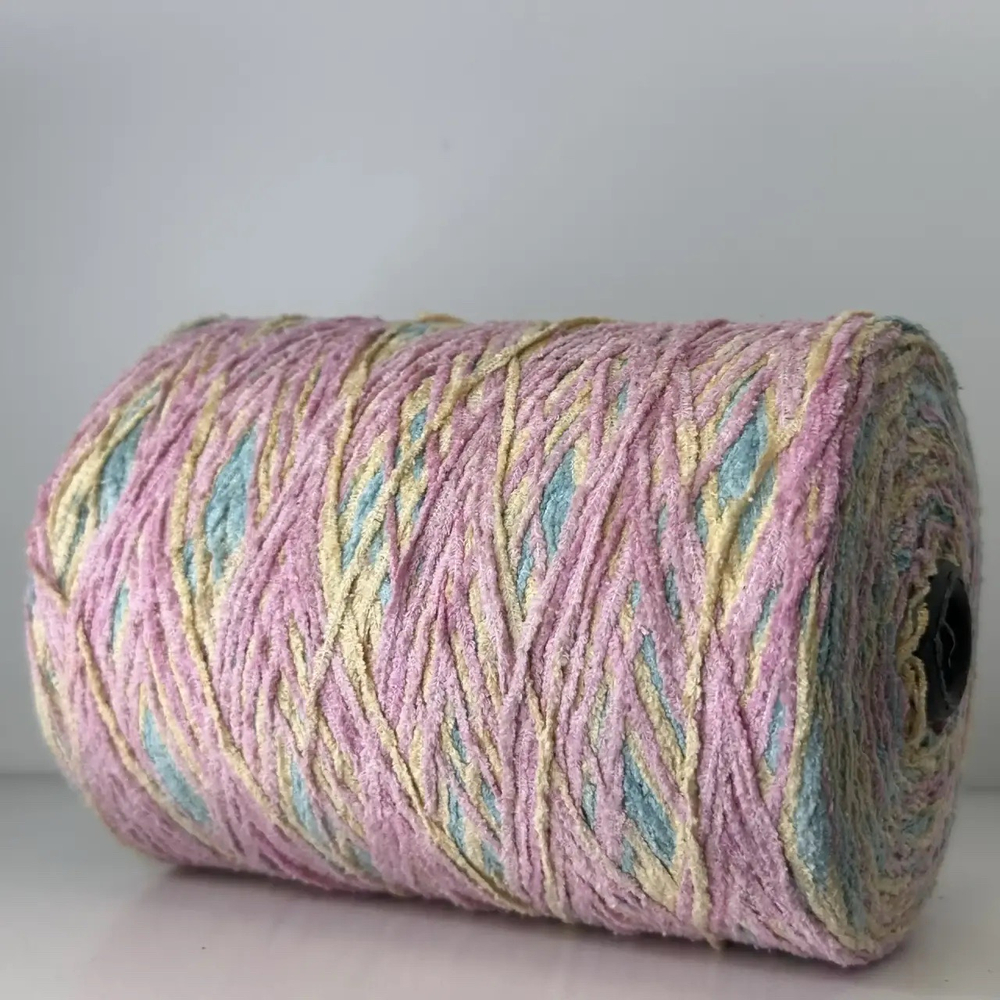 MERYLEBONE - Luxury Selection by Ri.Go; 90% шёлк, 10% п/а; 270м/100гр; col. 322, цвет: розовый, голубой, песочный; S711