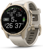 Смарт-часы Garmin Fenix 8 43 мм золотистый-бежевый
