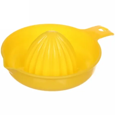 Соковыжималка пластиковая для цитрусовых с ручкой 19*14*4,5см, цвета микс