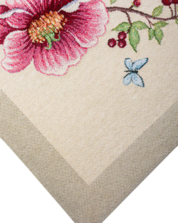 Наволочка декоративная 45х45см Mix&Match Home Магнолия бежевая