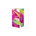 Зубная щетка средней жесткости MASSAGER с массажными щетинками (ассорти 4 цвета), LAIMA DENT, 609318