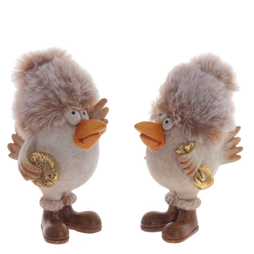 GAEM Фигурка декоративная "Птичка", L9 W5,5 H10,5 см, 2в.