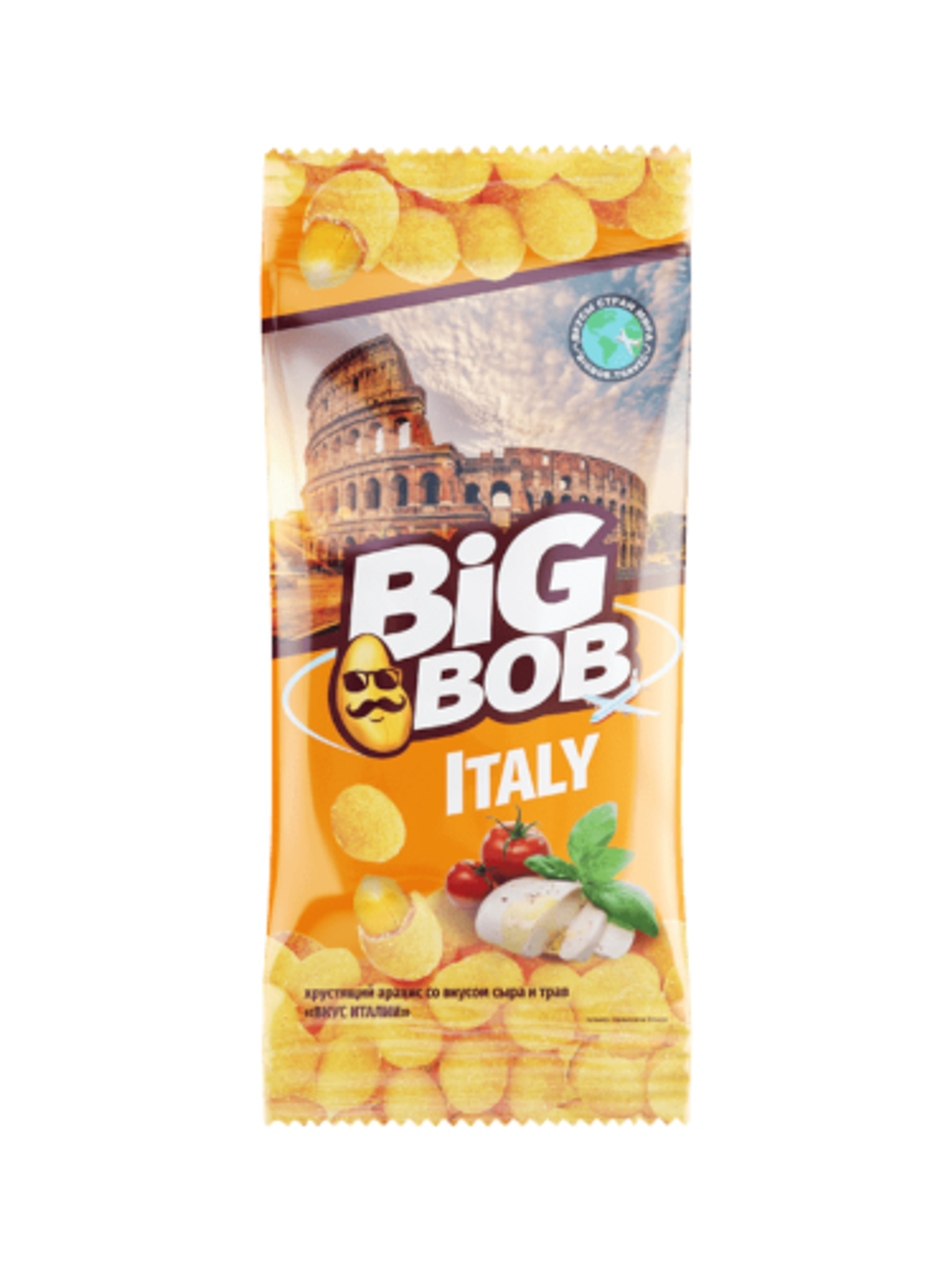 Арахис Big Bob в глазури вкус италии 50 гр