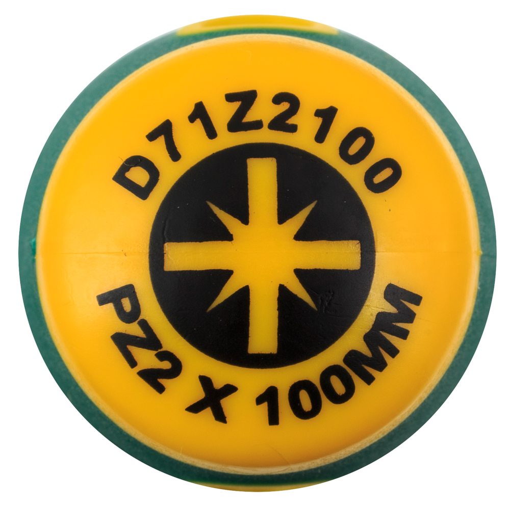 D71Z2100 Отвертка стержневая POZIDRIV® ANTI-SLIP GRIP, PZ2x100
