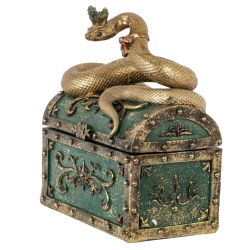 GAEM Шкатулка "Змея", L14 W9 H17 см