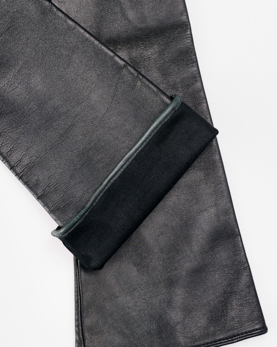 Перчатки из натуральной кожи