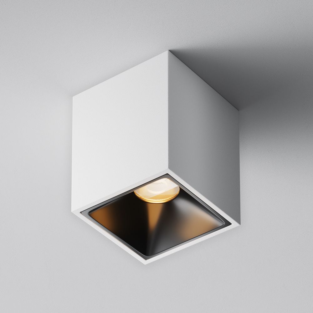 Светильник потолочный светодиодный Maytoni   C065CL-8W2.7K-SQ-WB