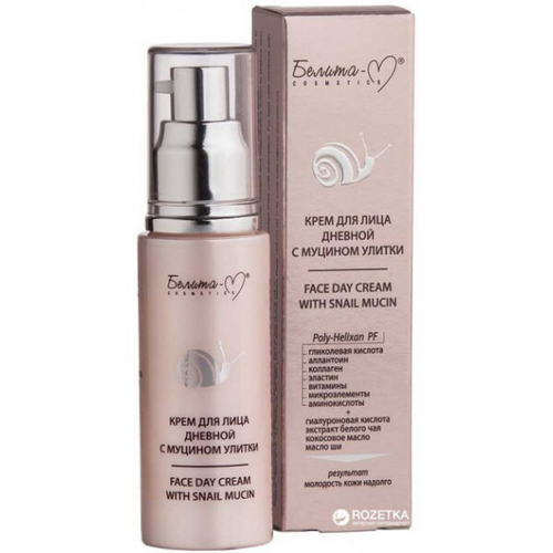 Белита-М Крем для лица ДНЕВНОЙ с муцином улитки 50 мл